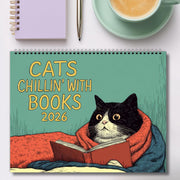 Cat Wall Calendar 2026