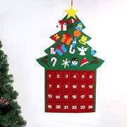 🎄 Christmas Tree Advent Calendar – 24-Day Holiday Countdown Calendar