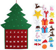 🎄 Christmas Tree Advent Calendar – 24-Day Holiday Countdown Calendar