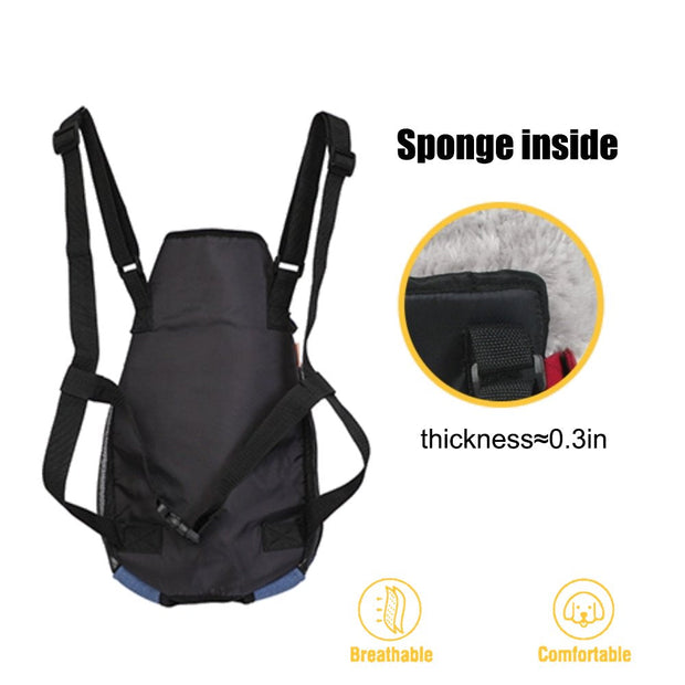 🐾 Pet Carrier Backpack (Adjustable, Legs-Out) – Travel &amp; Outdoor