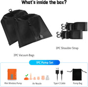 17L Vacuum Travel Bag — Shrink Your Clothes, Expand Your Space!