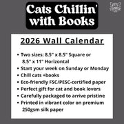 Cat Wall Calendar 2026