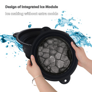 Collapsible Silicone Facial Ice Bowl – Built-in Ice Tray for Skincare, Acne Relief, and Face Tightening