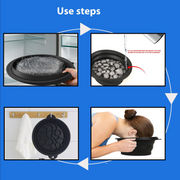 Collapsible Silicone Facial Ice Bowl – Built-in Ice Tray for Skincare, Acne Relief, and Face Tightening