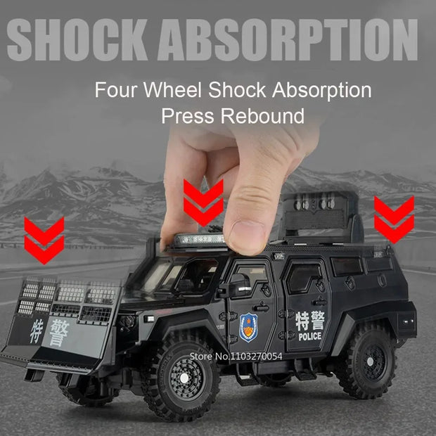 1:20 Armored Off-Road Die-Cast Model – Military Collectible for Enthusiasts and Display