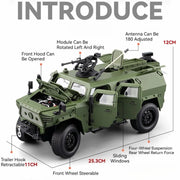 1:20 Armored Off-Road Die-Cast Model – Military Collectible for Enthusiasts and Display