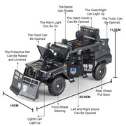 1:20 Armored Off-Road Die-Cast Model – Military Collectible for Enthusiasts and Display